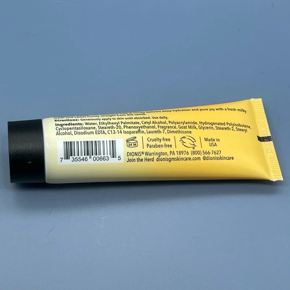 DIONIS - GOAT MILK HAND CREAM MINI, NWT - Picture 2 of 6